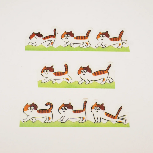 Sanpo Sanpo Katanuki Masking Tape by Aiueo