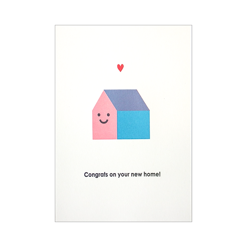 Congrats On Your New Home Card by Fugu Fugu