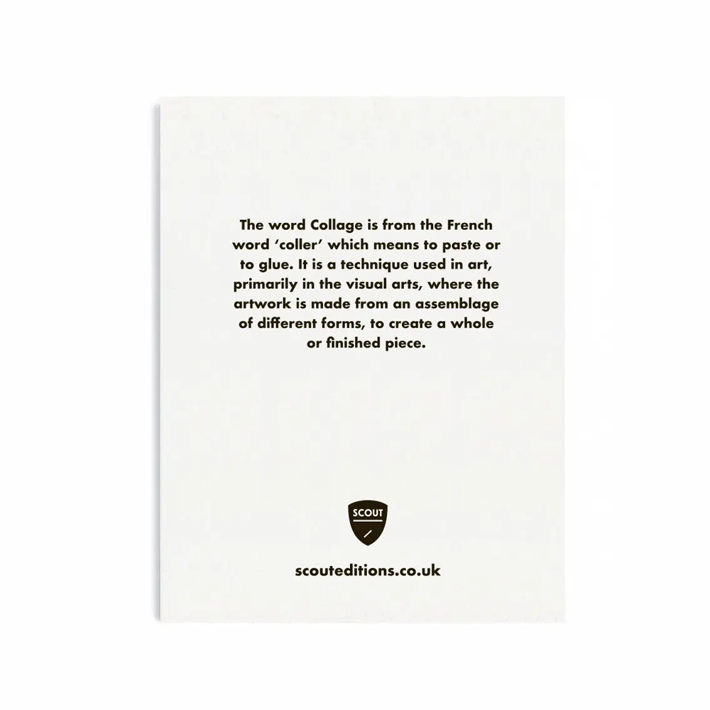 Collage Mini Card by Scout Editions