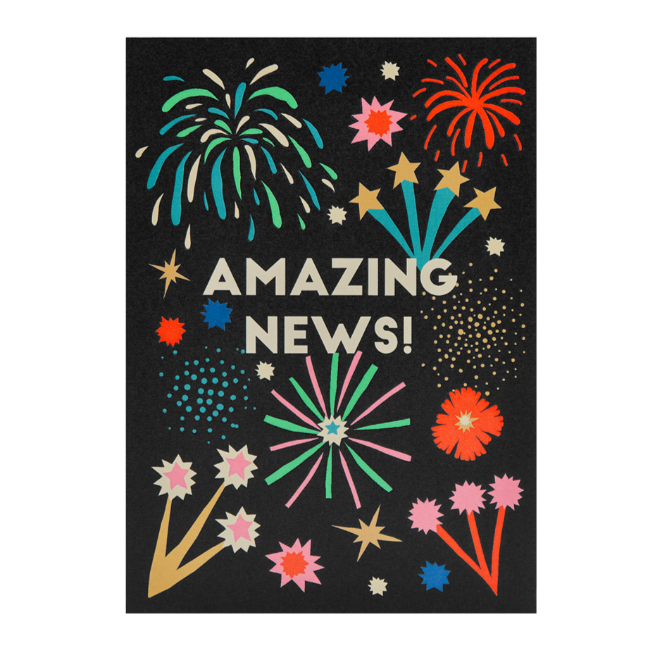 Naomi Wilkinson Amazing News Card by Lagom