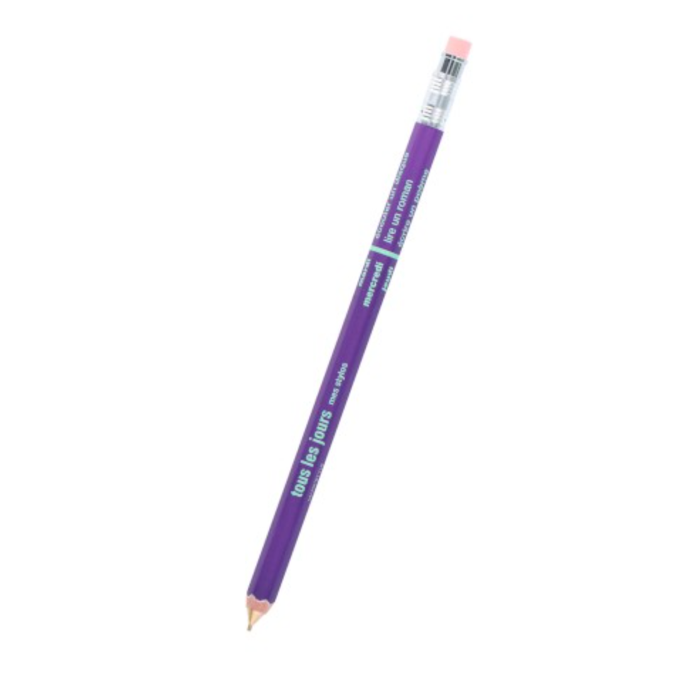 Tous Les Jours Days Wooden Mechanical Pencil by Mark's
