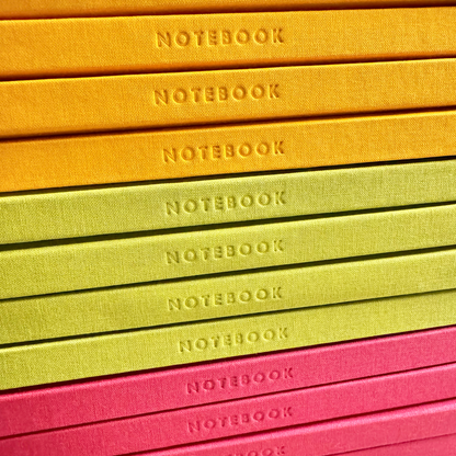 Linen Lined Notebook by 1973