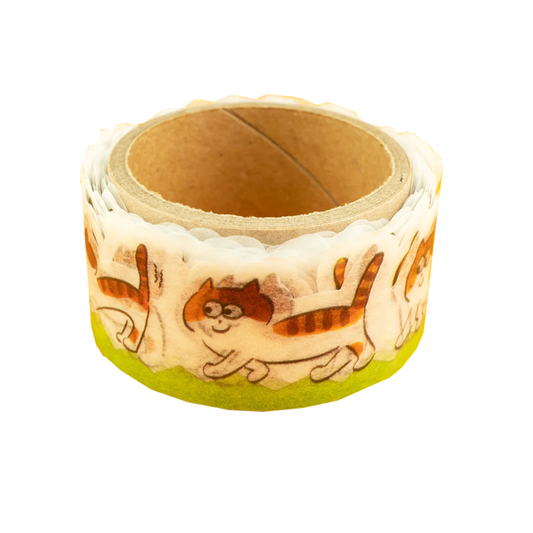 Sanpo Sanpo Katanuki Masking Tape by Aiueo