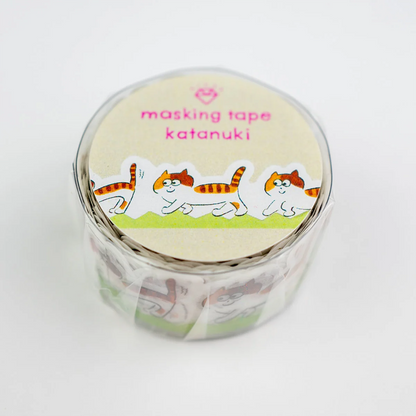 Sanpo Sanpo Katanuki Masking Tape by Aiueo