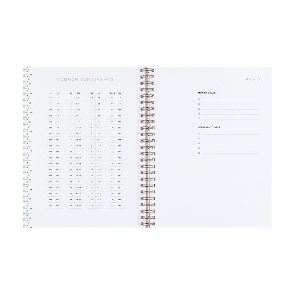 2026-2027 17-month Weekly Grid Planner by Appointed