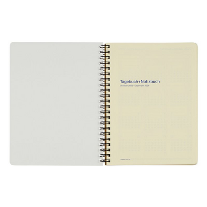 Rollbahn 2025-2026 Spiral Large (A5) Monthly Planner by Delfonics