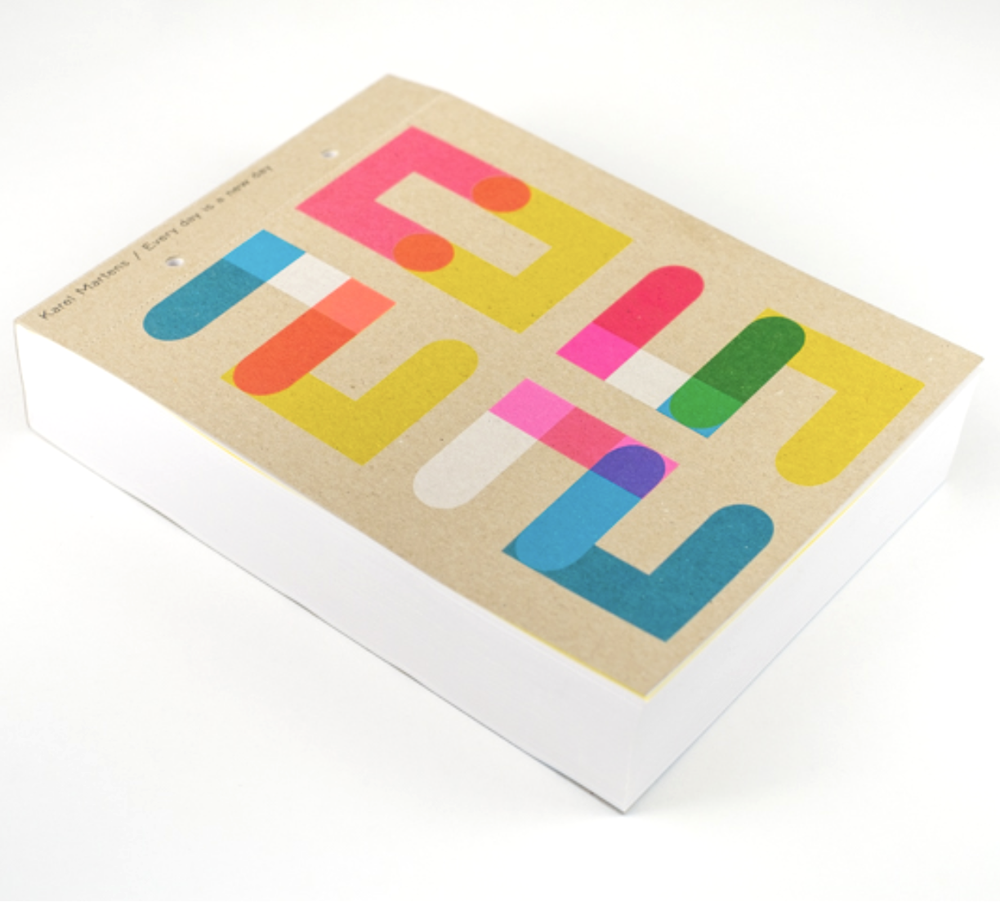 2025 Daily Calendar by Karel Martens