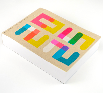 2025 Daily Calendar by Karel Martens