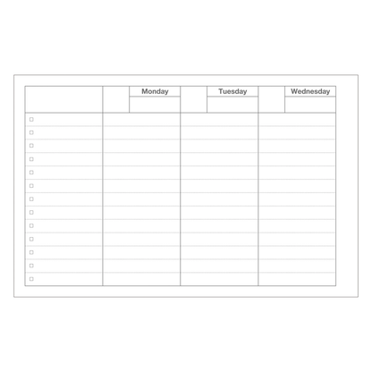 Dayfree Weekly Schedule Planner by Mark's
