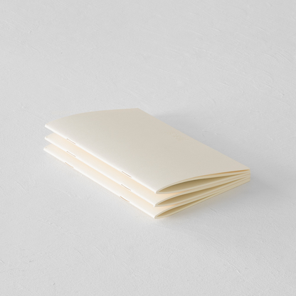 MD Notebook A6 Light Set of 3 by Midori