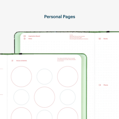 2027 Weekly & Monthly Horizontal Planner by Mossery