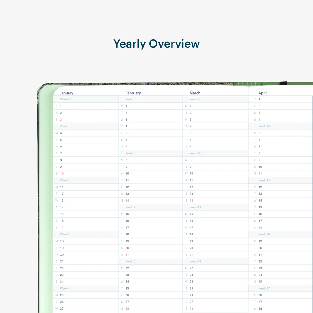 2027 Vertical Planner Refill by Mossery