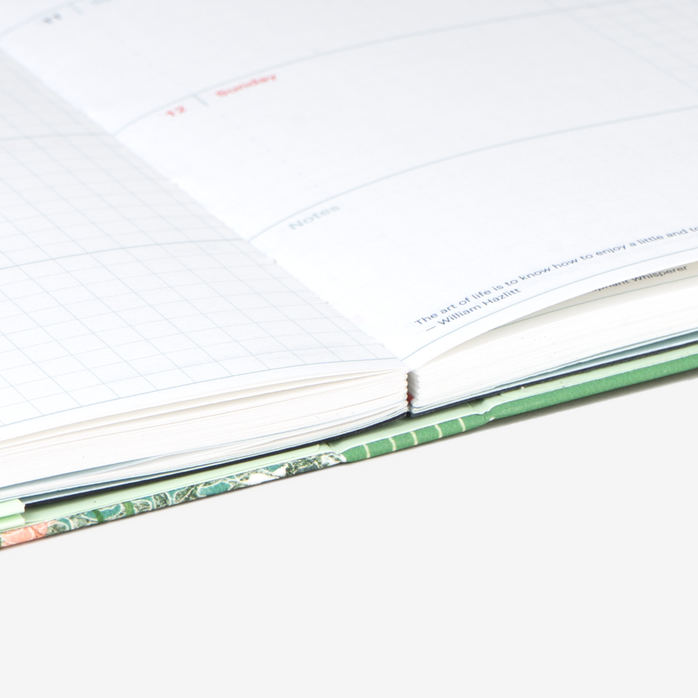 2027 Weekly & Monthly Horizontal Planner by Mossery