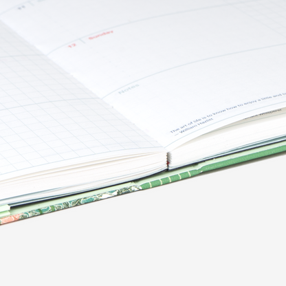 2027 Weekly & Monthly Horizontal Planner by Mossery