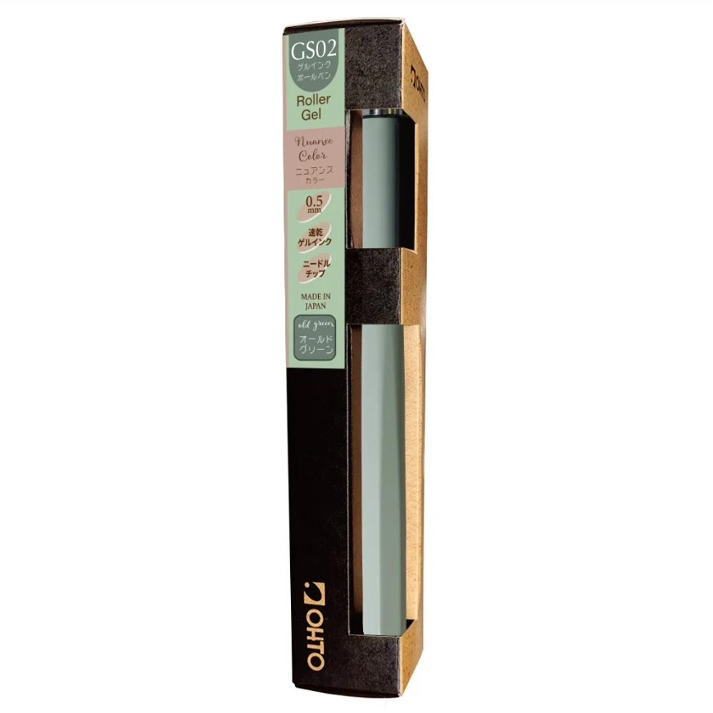 GS02 Retractable Roller Gel Pen by Ohto