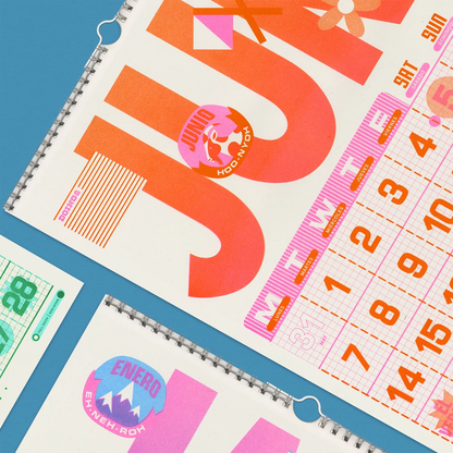 2027 Wall Calendar by Risotto