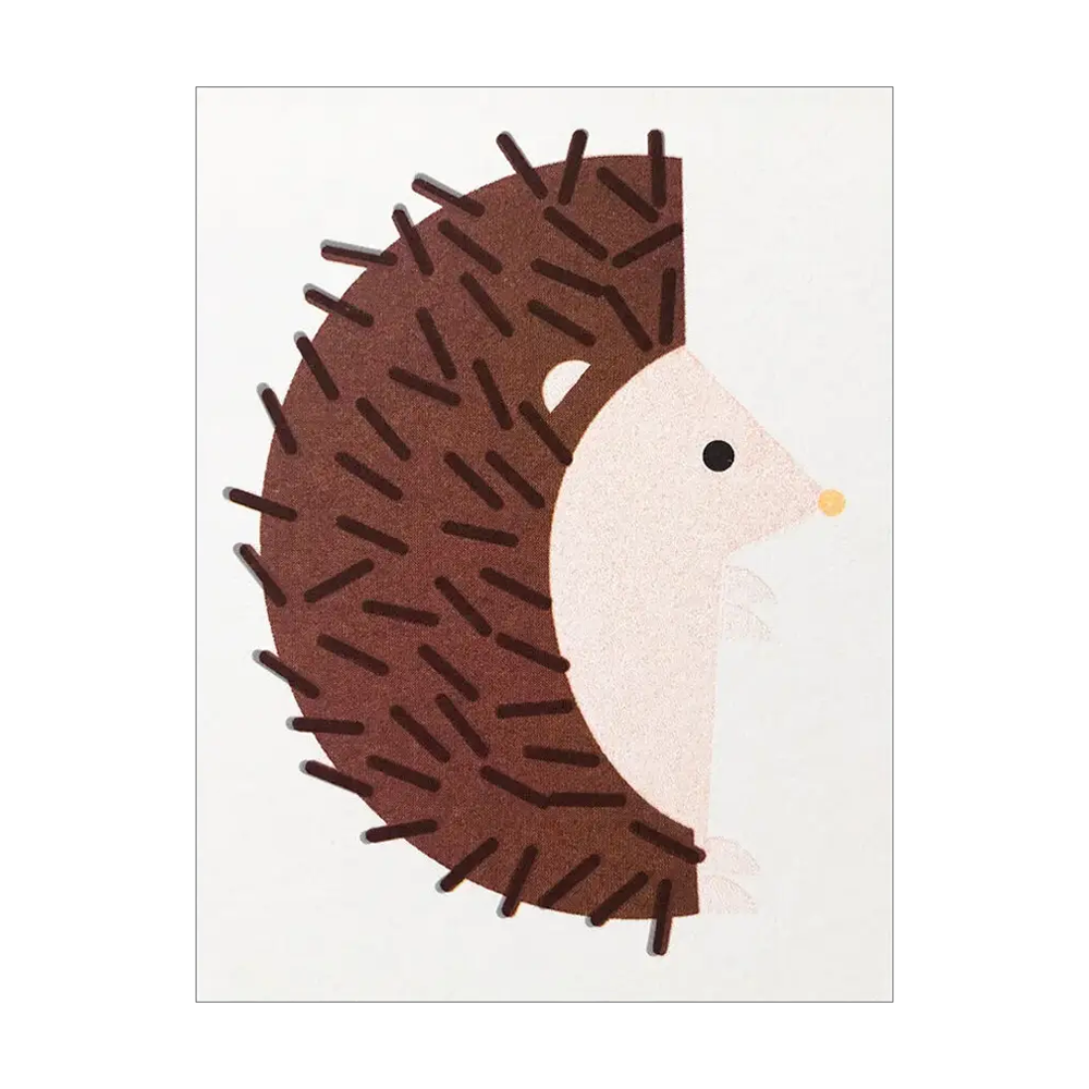 Hedgehog Mini Card by Scout Editions