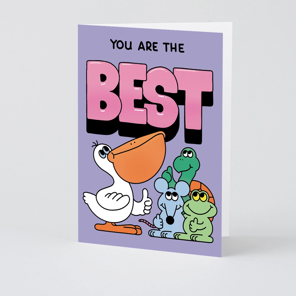 Tiago Majuelos You Are the Best Card by Wrap