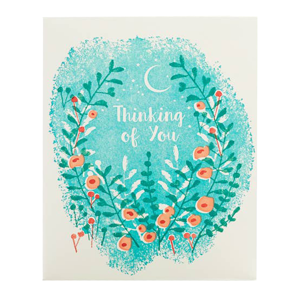 Flowers Thinking of You Card by Ilee
