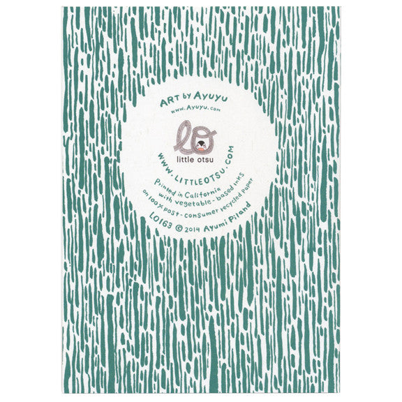 Ayumi Piland Hugs Card by Little Otsu