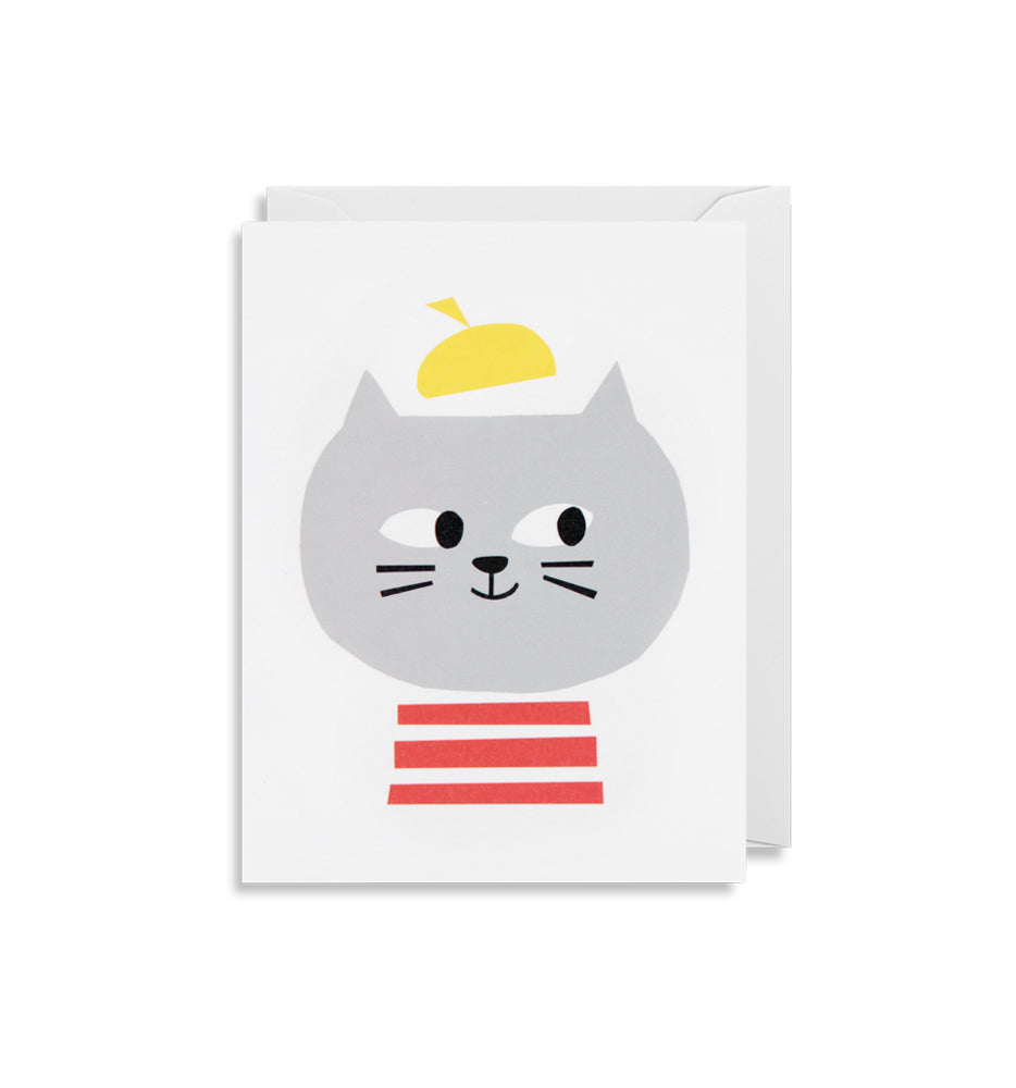 Ekaterina Trukhan Cat Card by Lagom
