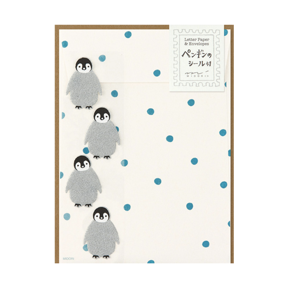 Penguin Stationery Set by Midori