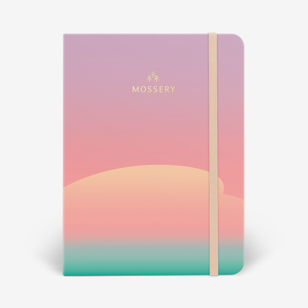 Undated Weekly Vertical Planner by Mossery