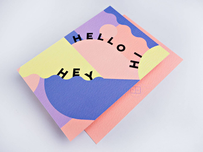 Pastel Miami Postcard by The Completist