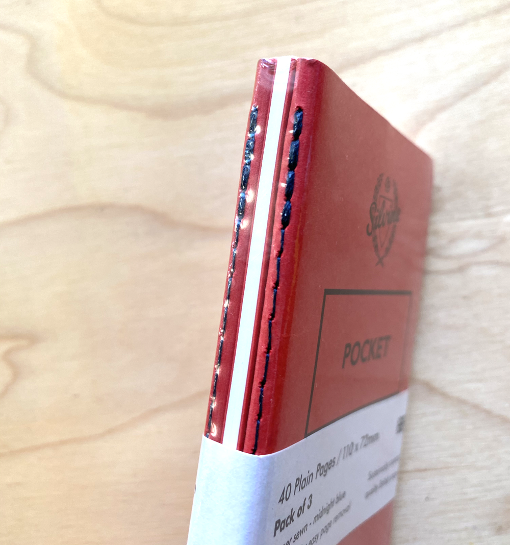Set of 3 Pocket Notebooks by Silvine