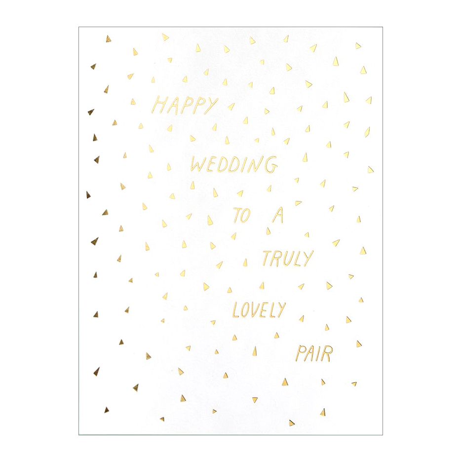 Happy Wedding Card by The Good Twin