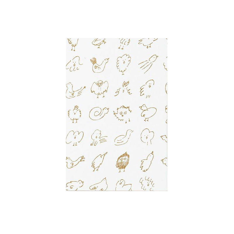 Tori Border Accordion Notebook by AIUEO