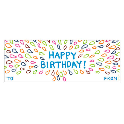 Birthday Gift Tag Set by Little Otsu