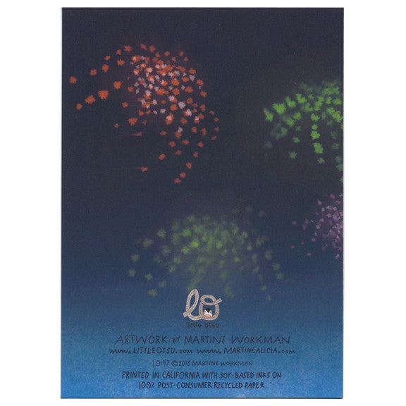 Martine Workman Congrats Card by Little Otsu
