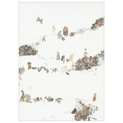 Jennie Smith "The People, The Land" Found Card by Little Otsu